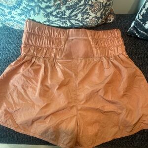 NWT Free People The Way Home Shorts coral color